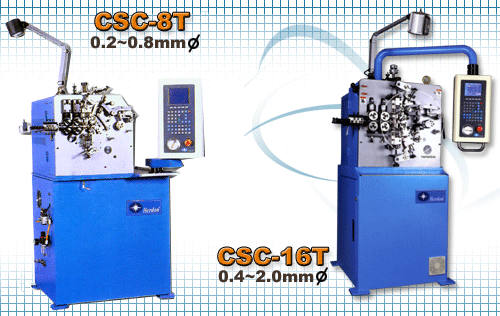 CNC coiling machines